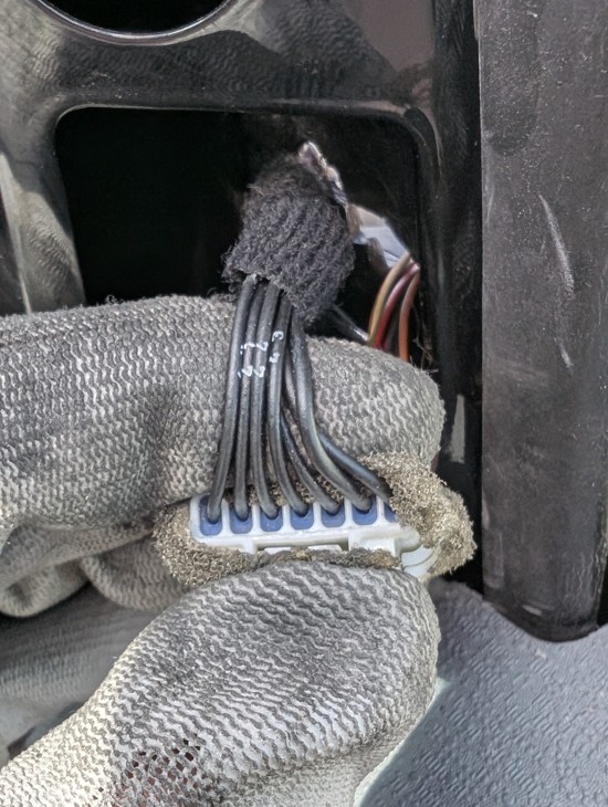 Verbindungsklemme lösen